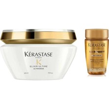 Kerastase Elixir Ultime Parlaklık Maskesi - Le Masque 200 Ml + Elixir Şampuan 80ml