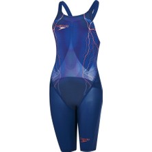 Speedo Lzr Elite 2 Openback Kneeskin (Mavi/bakır)