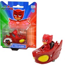 Simba 203141002 Dickie Owl Glider ve Metal Aracı /pjmasks +3 Yaş