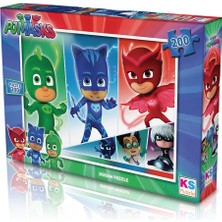 KS Games PJM113 Ks Pj Masks / 200 Parça Puzzle