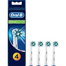 Oral-B Diş Fırçası Yedek Başlığı Cross Action 4 Adet Manuel Diş Fırçası