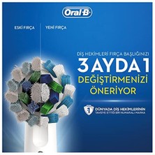 Oral-B Diş Fırçası Yedek Başlığı Cross Action 4 Adet Manuel Diş Fırçası