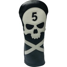 Strade Store Pu Deri Golf Kafa Kapak Fairway Hibrid Sürücü Kulübü Headcover Guard Sleeve No.5 (Yurt Dışından)