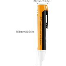 Z-Best 1AC-D Temassız Test Elektroskop Kalemi - Çok Renkli (Yurt Dışından)