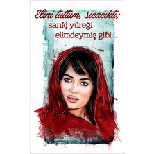 Star Walls Desing Elini Tuttum Sıcacıktı Al Yazmalım Vintage Yeşil Çam Retro Toblo Ahşap Poster
