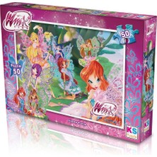 KS Games WINX709 Ks Winx / 50 Parça Puzzle