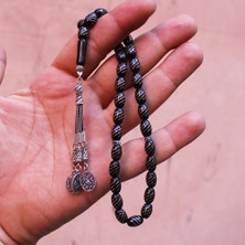 Tesbih Pasajı Gümüş Sarmal Işlemeli Gürcistan Oltusu Tesbih