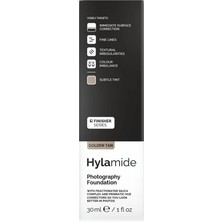 Hylamide Photography Foundation Finisher Series - Golden Tan (Yeni Nesil Altın Rengi Fondöten) 30 ml