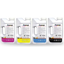 Photoink Brother Yazıcılar Için Uyumlu Mürekkep Seti 4 Renk 1000 ml - T300/T310/T500/T510