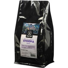 The Mill  Etiyopya Sidamo Çekirdek Kahve 250 gr - Ustalıkla Kavrulmuş Bütün Kahve Çekirdeği - %100 Arabica - Çikolata ve Kırmızı Meyve Notaları ile Zengin Aroma - Filtre ve Kahve Makinelerine Uygun