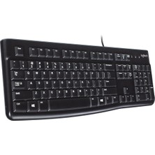 Logitech K120 USB Q Trk Siyah Standart Klavye 920-002505