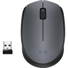 Logitech M170 USB Alıcılı Kablosuz Kompakt Mouse - Gri