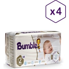 Bumble Çocuk Bezi Ikiz Paket No:2 3 - 6 kg 4 x 44'lü