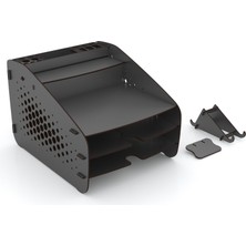 Design OTTO Medium Hexa - 6 Renk - A4 Evrak Rafı Masaüstü Organizer Düzenleyici Siyah