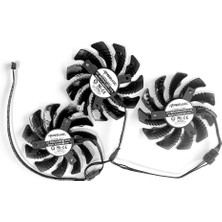 Power Logic PLD08010S12HH 75MM 4pın 3 Adet Fan