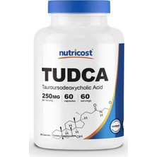 Nutricost Tudca 250mg, 60 Capsul..(Adınıza Faturalı Resmi Orj Amerikan Ürünü). TR Tek