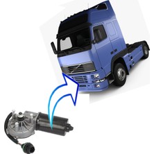 Remark Volvo FH12 - Fm9 - FM12 Silecek Motoru 5 Fişli Soketli 24 Volt