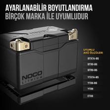 Noco Nlp9 12V 3AH. 38WH Li-Ion Motosiklet Aküsü Cca 400A LIFEP04