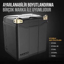 Noco NLP30 12V 8AH. 100WH Li-Ion Motosiklet Aküsü Cca 700A LIFEP04