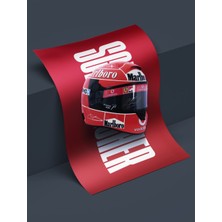 Rflection Michael Schumacher Flyer Poster