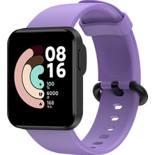 Kyver Xiaomi Mi Watch Lite Silikon Kordon Lila