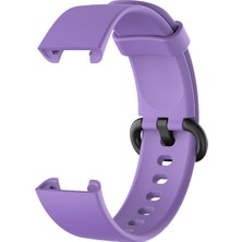 Kyver Xiaomi Mi Watch Lite Silikon Kordon Lila