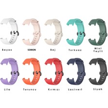 Kyver Xiaomi Mi Watch Lite Silikon Kordon Lila