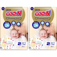 Goon Premium Soft Bebek Bezi 2 Numara 4-8 kg 92