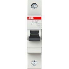 ABB SH201-C25 (1X25A - 6ka - C Tipi Anahtarlı Otomatik Sigorta)