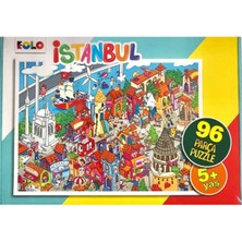 Eolo +5 Yaş Istanbul 96 Parça Puzzle