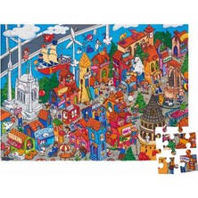 Eolo +5 Yaş Istanbul 96 Parça Puzzle