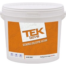 Tek Boya Silikonlu Dış Cephe Astarı 10KG