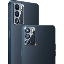 Nezih Case Oppo Reno 6 4g Uyumlu Şeffaf Nano Kamera Lens Koruyucu