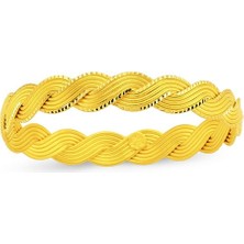 22 Ayar Saç Örgüsü 22 Gr Bilezik - BZK119