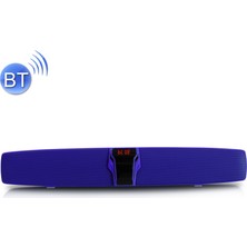 Newrixing NR-7017 Açık Taşınabilir Bluetooth Hoparlör, Süpürgeli Arama / Tf Kart / Fm / U Disk (Mavi)