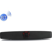 New Rixing Yenirixing NR-7017 Açık Taşınabilir Bluetooth Hoparlör, Süpürgelikler Serbest Çağrı / Tf Kart / Fm / U Disk (Siyah)