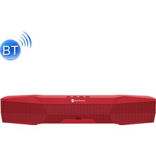 Newrixing NR-7011 Telefon Tutucu ile Açık Taşınabilir Bluetooth Hoparlör, Eller Serbest Arama / Tf Kart / Fm / U Disk (Kırmızı)