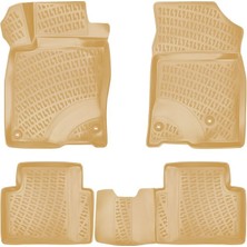 Rizline Honda Civic 2016-2020 3D Havuzlu Paspas - BEJ