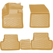 Rizline Opel Grandland 3D Bej Havuzlu Paspas