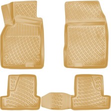 Rizline Renault Megane 3 2008-2016 3D Bej Havuzlu Paspas