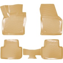 Rizline Volkswagen Tiguan 2016 Sonrası 3D Bej Havuzlu Paspas