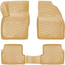 Rizline Ford Focus 2 3D Bej Havuzlu Paspas