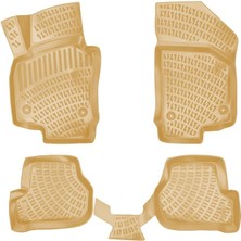 Rizline Seat Altea 3D Bej Havuzlu Paspas