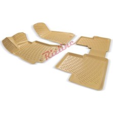 Rizline Volkswagen T-Roc 3D Bej Havuzlu Paspas