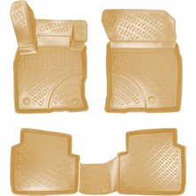 Rizline Ford Kuga 2020 Sonrası Bej 3D Havuzlu Paspas