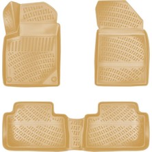 Rizline Citröen C5 2001-2007 Bej 3D Havuzlu Paspas