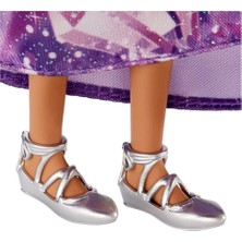 Barbie Dreamtopia Prenses Barbie Bebekler Mor Etekli Kumral FJC97