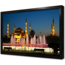 Tablosan Istanbul Sultanahmed Cami Çerçeveli Cam Tablo
