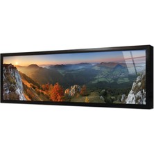 Tablosan Yüksekten Çerçeveli Cam Tablo