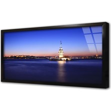 Tablosan Istanbul Kız Kulesi Çerçeveli Cam Tablo